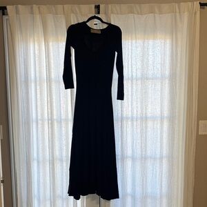 Free People Black Long Sleeve Dress